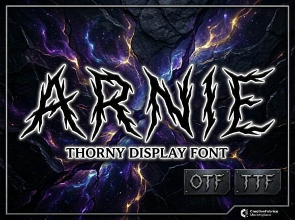 Arnie Typeface Review: A Sharp Display Font for Bold Branding