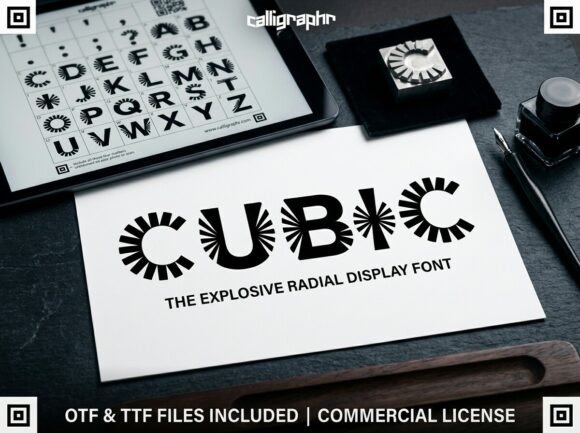 Boost Your Brand with the Cubic Font