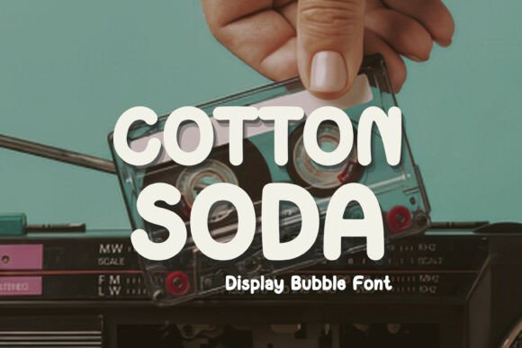 Cotton Soda: The Playful Display Font That Elevates Small Business Branding