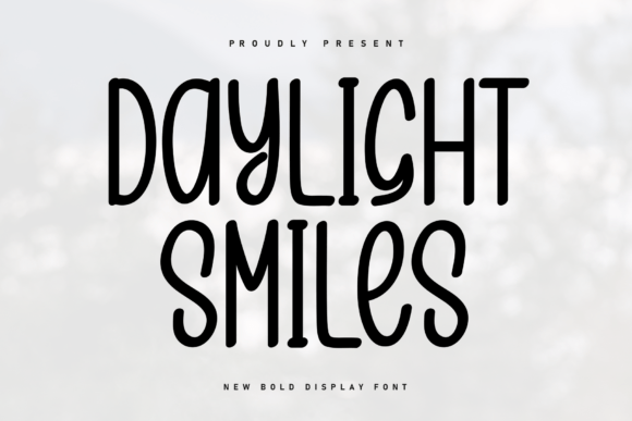 Daylight Smiles: A Handwritten Font for Modern Editorial Design