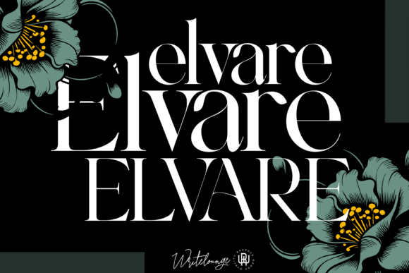 Elvare: The Luxury Serif Font for Polished Brand Identity