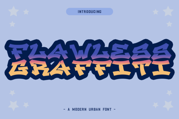 Flawless Graffiti: The Bold Typeface for Impactful Web Design