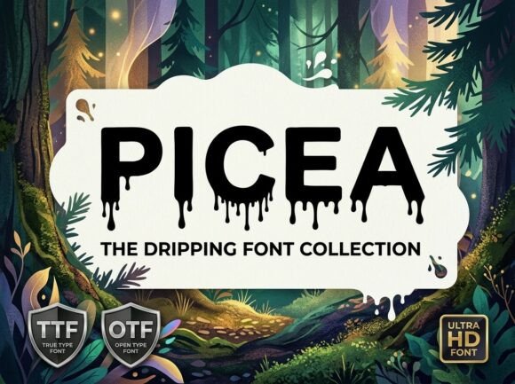 How Picea Transformed My Brand Identity with a Bold Typeface