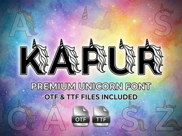 Kapur: A Magical Display Typeface for Editorial Design