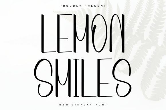 Lemon Smiles: The Handwritten Display Font for Creative Crafters