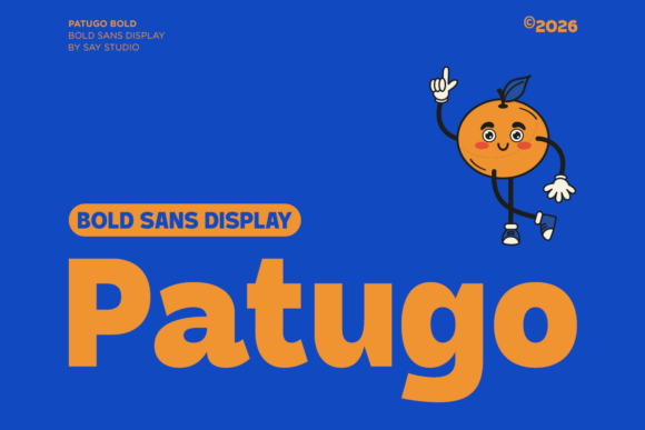 Patugo: The Bold Display Typeface for High-Impact Web Design
