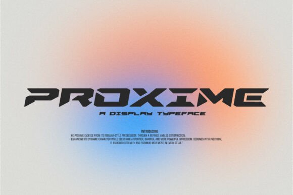 Proxime Oblique: The Dynamic Typeface for Scroll-Stopping Campaigns
