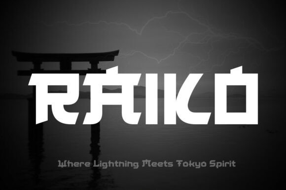 Raiko: The Bold Display Typeface for Modern Web Design