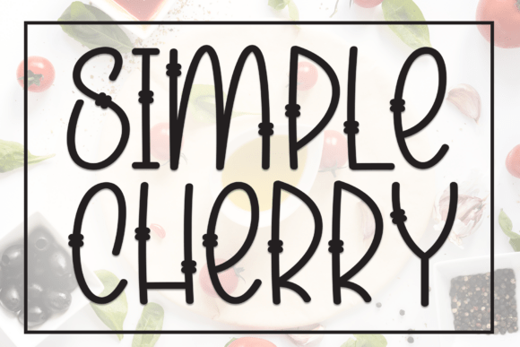 Simple Cherry: The Display Font That Elevates Your Brand Identity