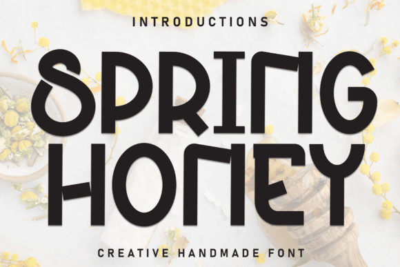Spring Honey: The Creative Display Font for Modern Campaigns