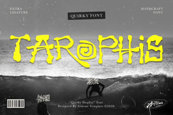 Tarophis: The Quirky Display Font for Bold Campaigns