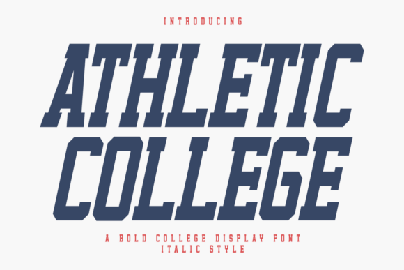 Why Athletic College Italic Elevates Modern Editorial Design