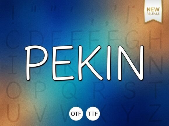 Why Pekin Became the Hero Typeface for My Latest Digital Brand
