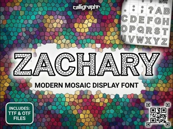 Zachary: The Modern Display Typeface for Digital Branding